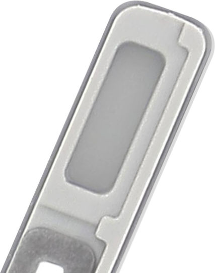 Samsung Originaler Seiten-Fingerabdrucksensor Halter Galaxy A26 Service Pack Grau