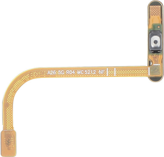 Samsung Fingerprint Reader Galaxy A26 Original Replacement Part Flex Cable Black