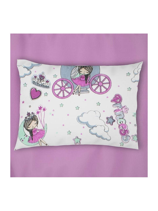 Dimcol Bebe Baby Pillowcase Multicolour 45x35cm