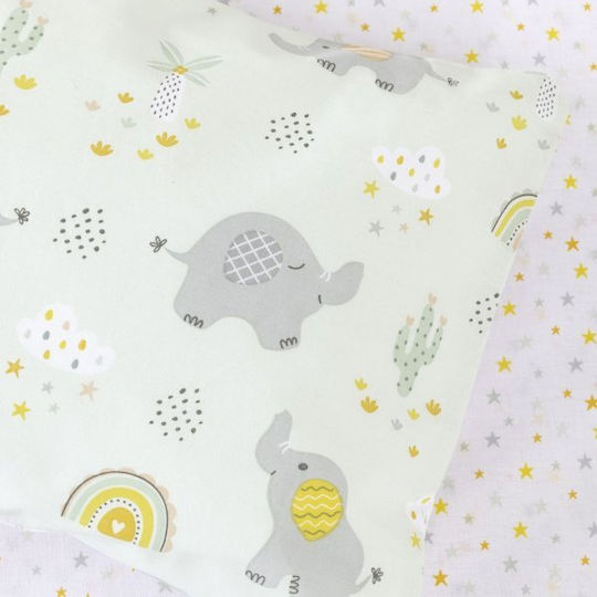 Kocoon Baby Quilt Baumwolle Weiß 110x150cm