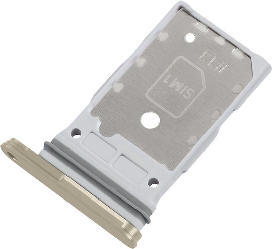 Clappio Handy SIM/SD-Kartenhalter Galaxy S24 S24 Plus Dual Nano SIM Slot Beige