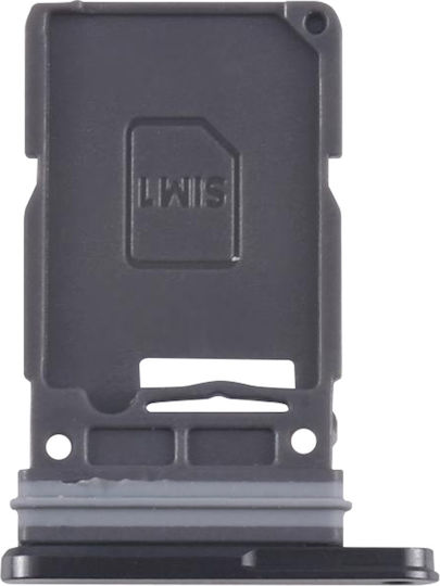 Clappio Kompatible SIM/SD-Kartenhalter Galaxy S25 Ultra Dual Nano Schwarz