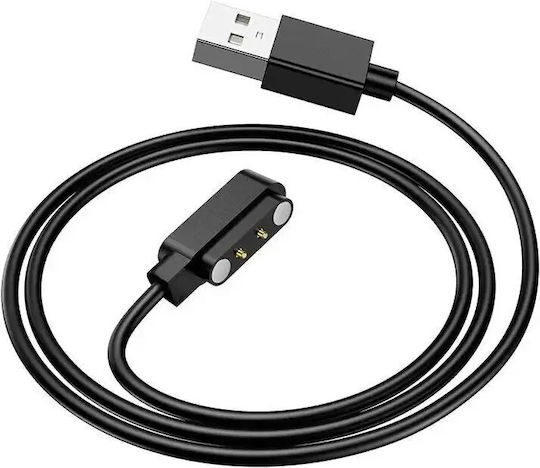 Hoco Charging Cable Wearable Charger Y34, Y37, Y41 Blackς