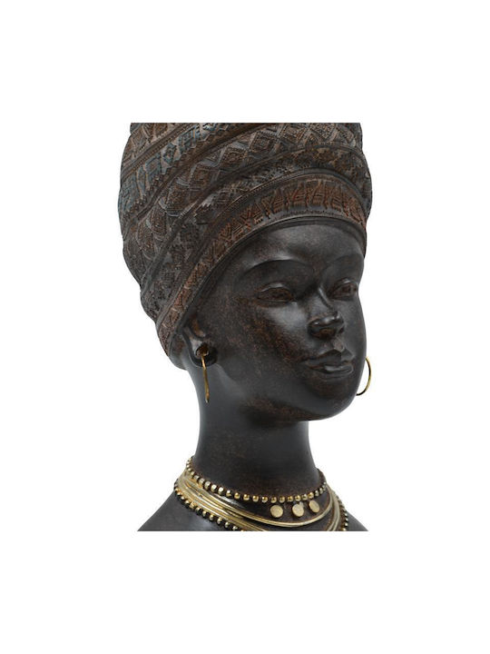 Fylliana Διακοσμητικό Χώρου African Woman Πολυρητίνης 14x16x28cm