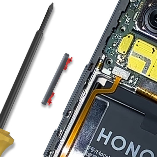 Ehre Ersatz Lautstärketaste Honor 400 Lite Honor X8C Original Schwarz