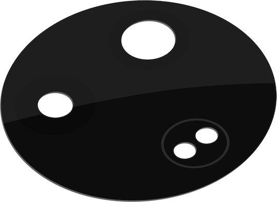 Clappio Rear Camera Lens Xiaomi Poco F7 Pro Replacement Black