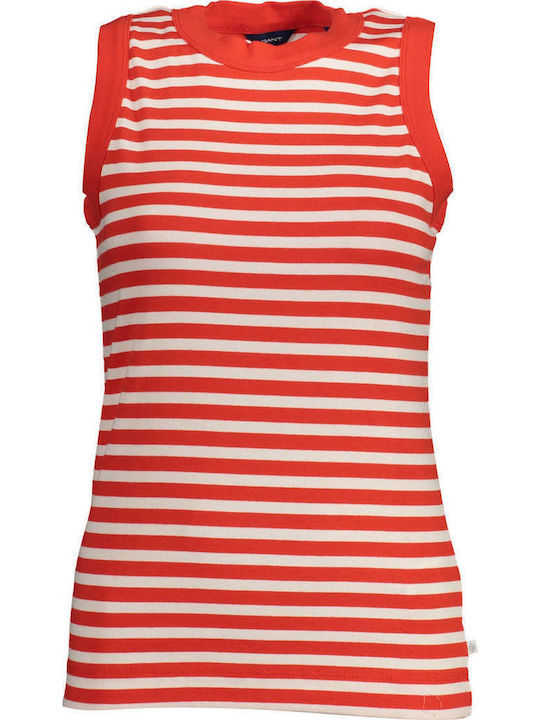 Women's Athletic Blouse Sleeveless Red