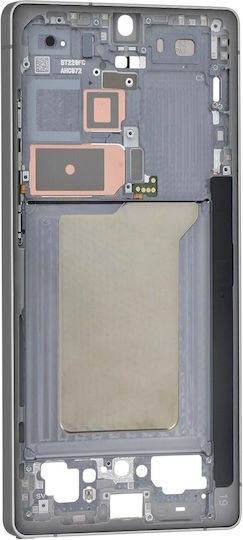 Samsung Original Replacement Center Frame Galaxy S25 Ultra Black Silver