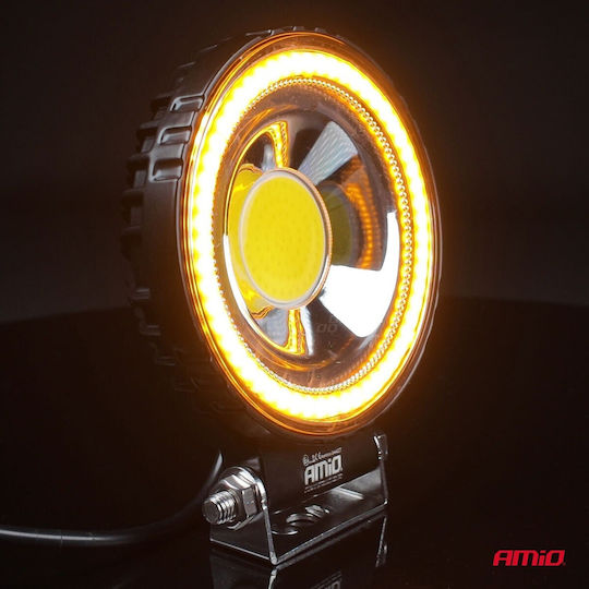 Amio Work Light Led Awl83 Flood 48w 3600lm 6500k Steady Yellow Led Bar 1 Piece 04427/am 04427/am 04427/am