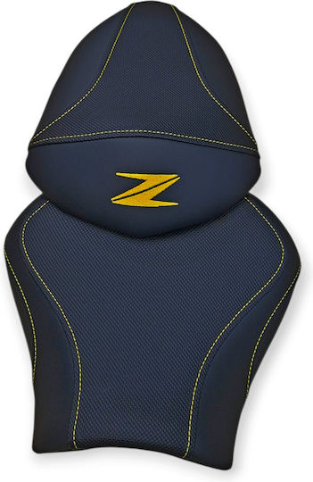 Z750 Gen2 Kawasaki Anti-Slip Seat Cover Gold Stitches Logo