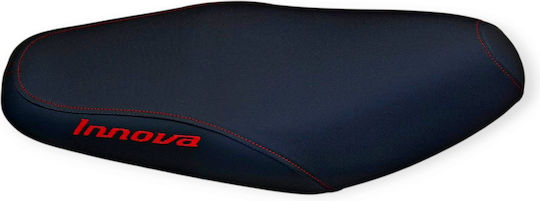 Innova Injection Honda Anti-Slip Seat Cover Red Stitches Logos