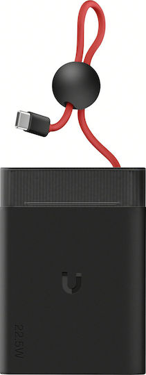 OnePlus Magnetischer Ring Power Bank 10000mAh 22,5W mit USB-C Ausgangsanschlüsse Schwarz