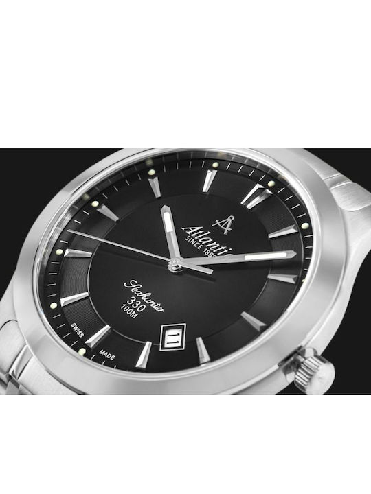 Men's Watch 41mm Battery Silver
