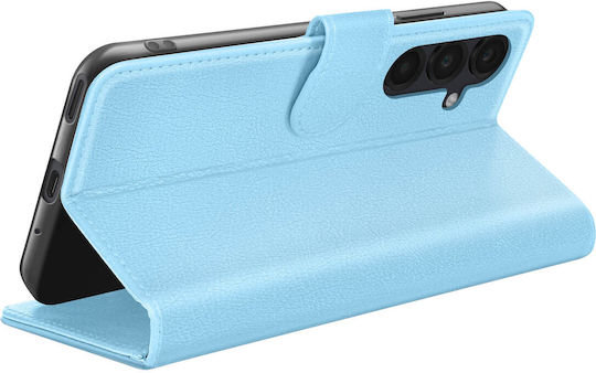 Zanaé Wallet Mobile Phone Case Galaxy A16 Stand Function Magnetic Tab Light Blue