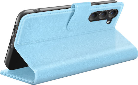 Zanaé Brieftasche Hülle Galaxy S23 Stand Funktion Magnetischer Klappe Hellblau