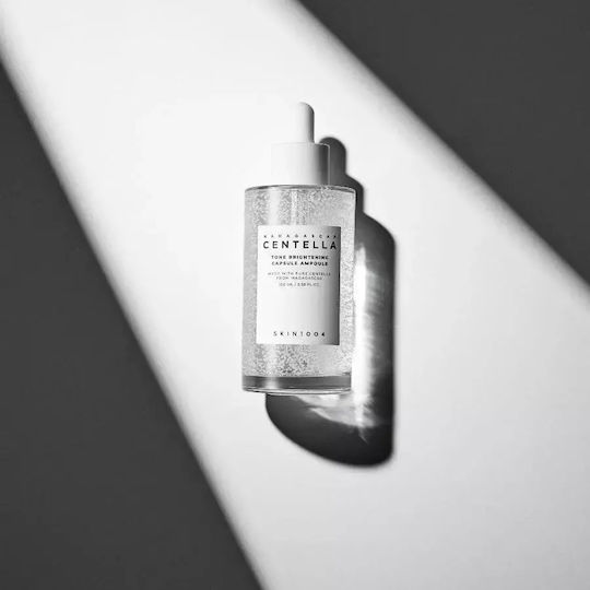Skin1004 Madagascar Centella Tone Brightening Capsule Ampoule Soothing & Moisturizing Serum Face with Niacinamide for Dark Spots 50ml
