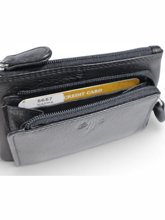 Leather Women's Wallet Classic Black
