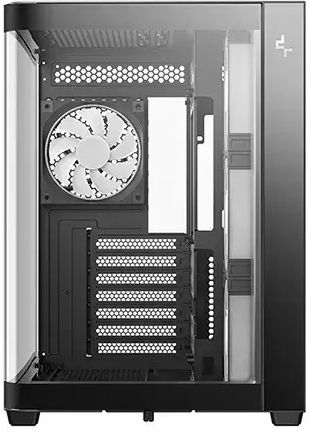 Deepcool CG530U 4F Gaming Midi Tower Κουτί Υπολογιστή με Πλαϊνό Παράθυρο και ARGB Φωτισμό Μαύρο