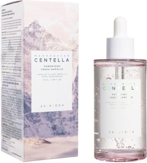 Skin1004 Madagascar Centella Poremizing Fresh Ser de Față Hidratant Ampulă cu Centella Asiatica și Peptide pentru Tonifiere 100ml