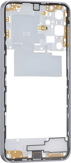Clappio Replacement Mobile Phone Middle Frame Part Samsung Galaxy A16 Rigid Gray