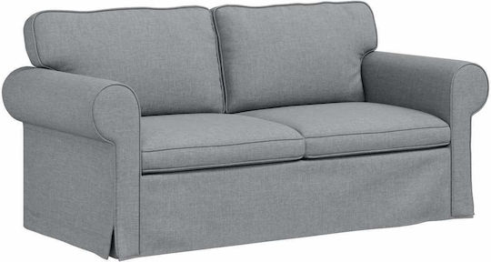 Living Room Furniture Set 3-Seater & Armchair Gray