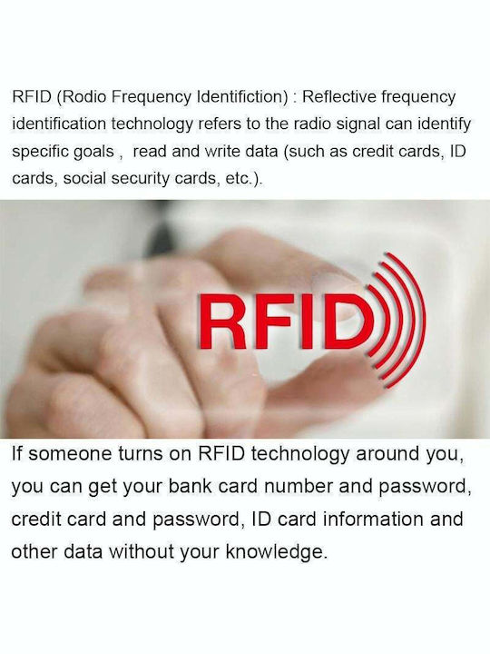Δερμάτινο Ανδρικό Πορτοφόλι με RFID Πράσινο