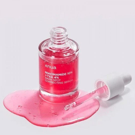 Anua Niacinamide 10%+TXA 4% Ενυδατικό Serum Προσώπου με Νιασιναμίδη & Υαλουρονικό Οξύ για Λάμψη & Πανάδες 30ml