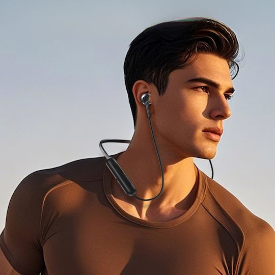 Awei G82BL In-ear Bluetooth Handsfree Ακουστικά με Αντοχή στον Ιδρώτα Μαύρα