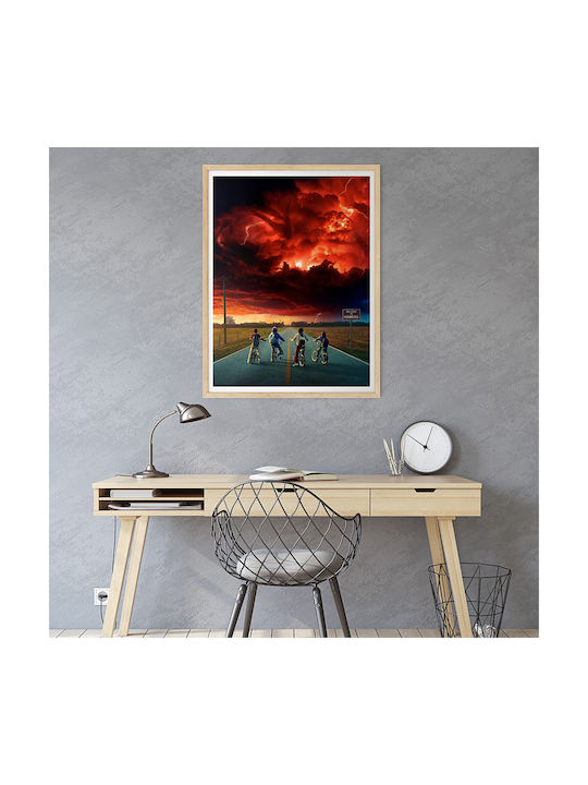 Плакат Stranger Things Welcome To Hawkins Mv308 30см X 40см