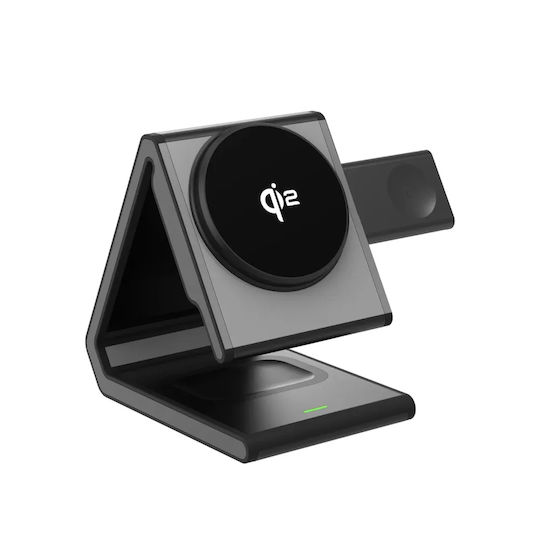 Lito Kabelloses Ladegerät Qi2 15W Schwarzs (LT-W02)