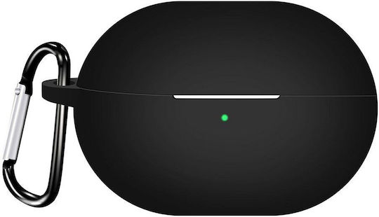 Techsuit Case Silicone in Black color for Huawei FreeBuds Pro