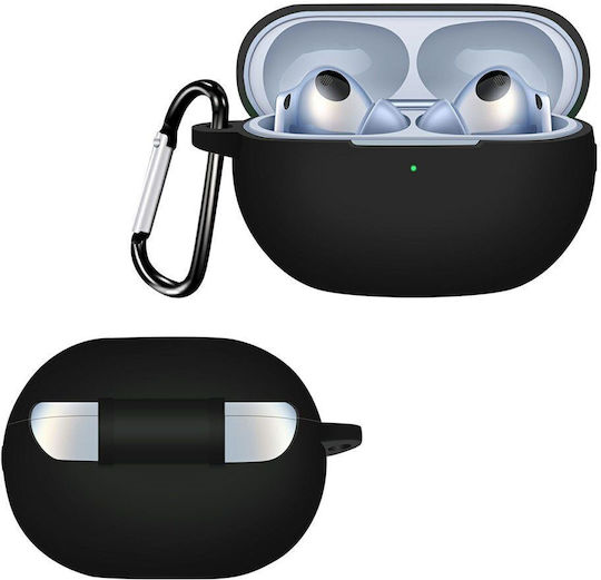 Techsuit Case Silicone in Black color for Huawei FreeBuds Pro