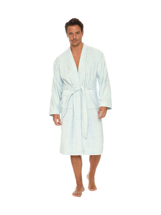 Homelovers Халат с яка Teal 350гр/кв.м