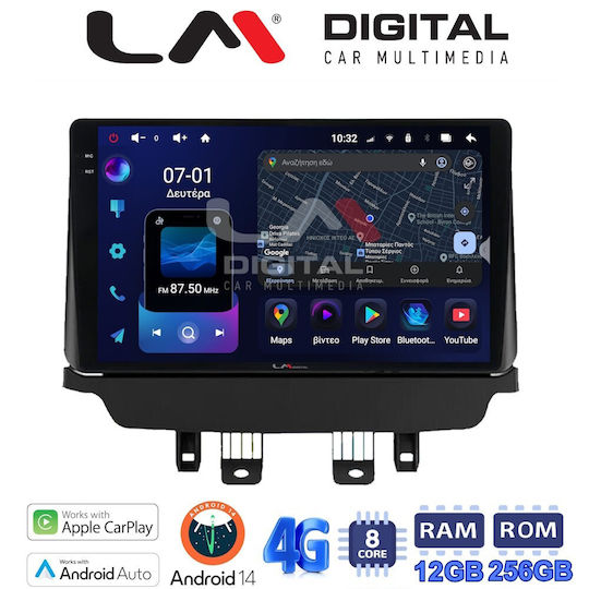 LM Digital Ηχοσύστημα Αυτοκινήτου για Mazda CX-3 2014-2021 (Bluetooth/USB/WiFi/GPS/Apple-Carplay/Android-Auto)