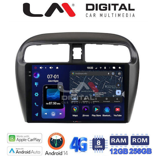 LM Digital Auto-Audiosystem für Mitsubishi Raumstern 2013> (Bluetooth/USB/WiFi/GPS/Apple-Carplay/Android-Auto)