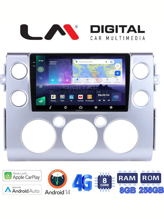 LM Digital Ηχοσύστημα Αυτοκινήτου για Toyota FJ 2014> (Bluetooth/USB/WiFi/GPS/Apple-Carplay/Android-Auto)