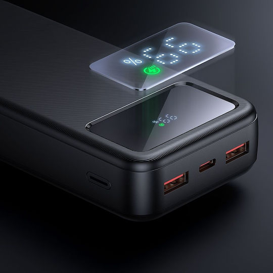 Mcdodo MC-4230 Power Bank 20000mAh 22.5W με 2 Θύρες USB-A και Θύρα USB-C Power Delivery / Quick Charge 3.0 Μαύρο