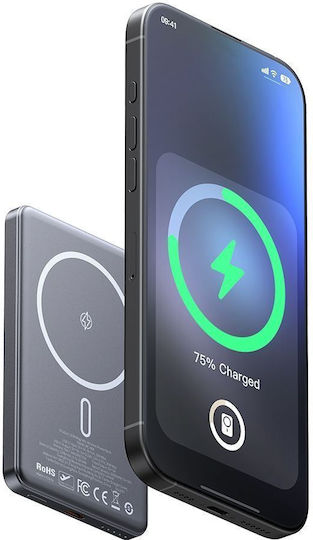 Mcdodo MC-4641 MagSafe Power Bank 5000mAh 15W с USB-C порт Златист