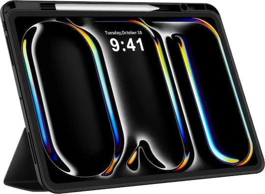 Tech-Protect Flip Cover Μαύρη (iPad Pro 11” 5th/6th Gen. 2024-2025)