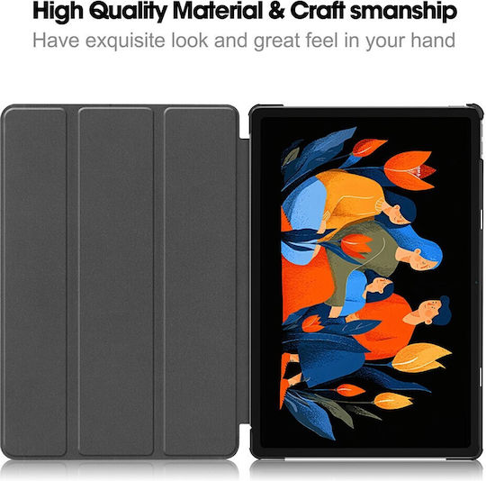 Techsuit Flip Cover Πολύχρωμη (Lenovo Tab Plus)