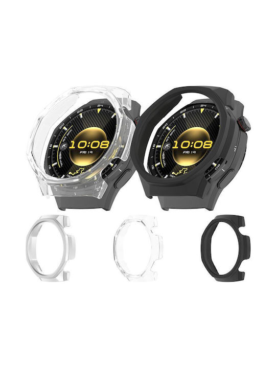 Schwarze Huawei Watch GT 6 Pro Halbkörper Schutzabdeckung Kunststoff
