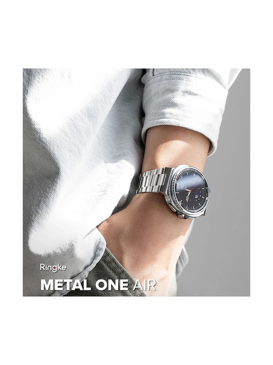 Ringke Air Plastic Case in Silver color for Samsung Galaxy Watch8 40mm, Watch8 44mm, Watch8 Classic
