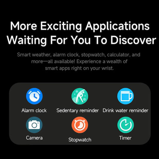 Microwear G400 Smartwatch με Παλμογράφο (Πορτοκαλί)