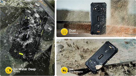 Ulefone RugKing 3 Pro Dual SIM (8/128GB) Ανθεκτικό Smartphone Μαύρο