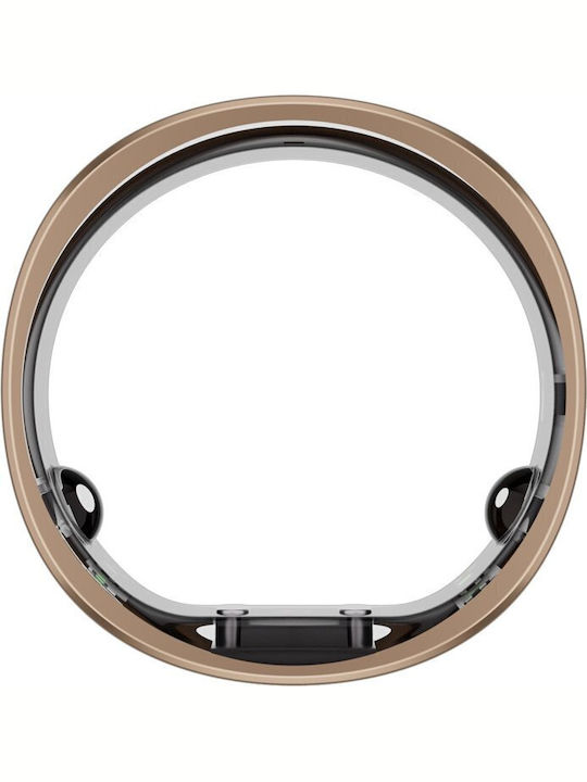 RingConn Gen 2 Air Intelligente Ringe 18.2mm Wasserdicht mit Herzfrequenzsensor Dune Gold