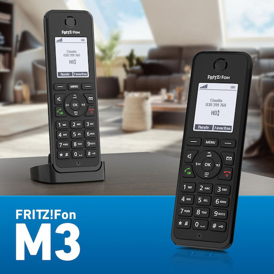 AVM Fritz!fon M3 Cordless IP Phone Black