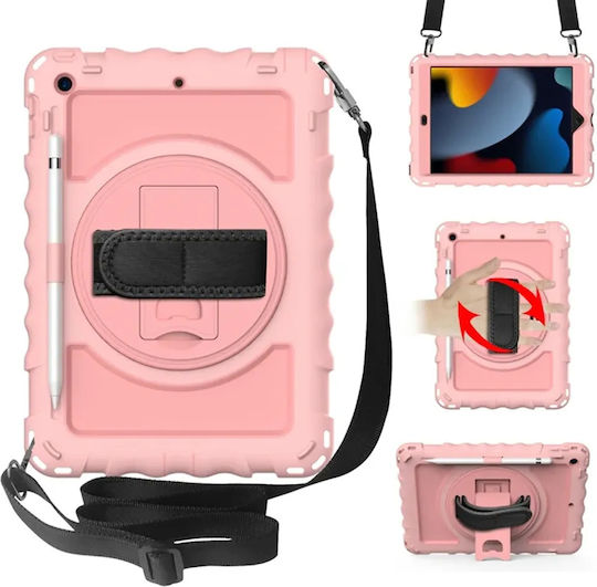 Umschlag Rückseite Robust für Kinder Rosa (iPad 9, iPad 8, iPad 7) NC001107
