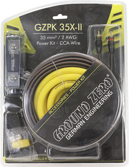 Gzpk 35x-ii Ground Zero 35mm² Cable Kit