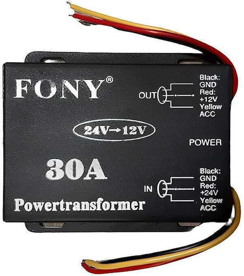 PerVoi Car Transformer From 24V to 12V 30A