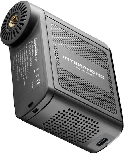 Interphone Τρόμπα Αυτοκινήτου Air Pump Mini Επαναφορτιζόμενη με Μπαταρία 12V